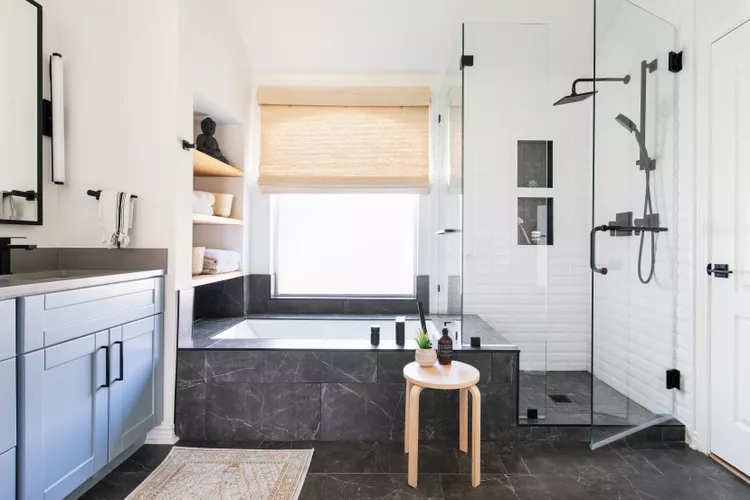Monochrome modern stone · large format